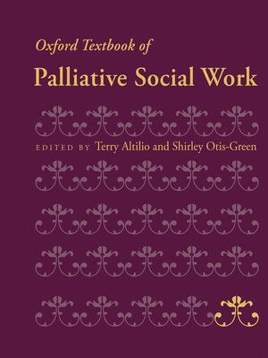 cover image of Oxford Textbook of Palliative Social Work